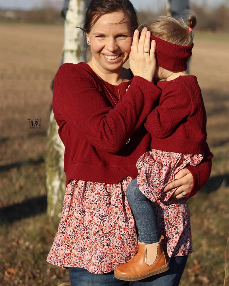 Papierschnittmuster - Girly Sweater