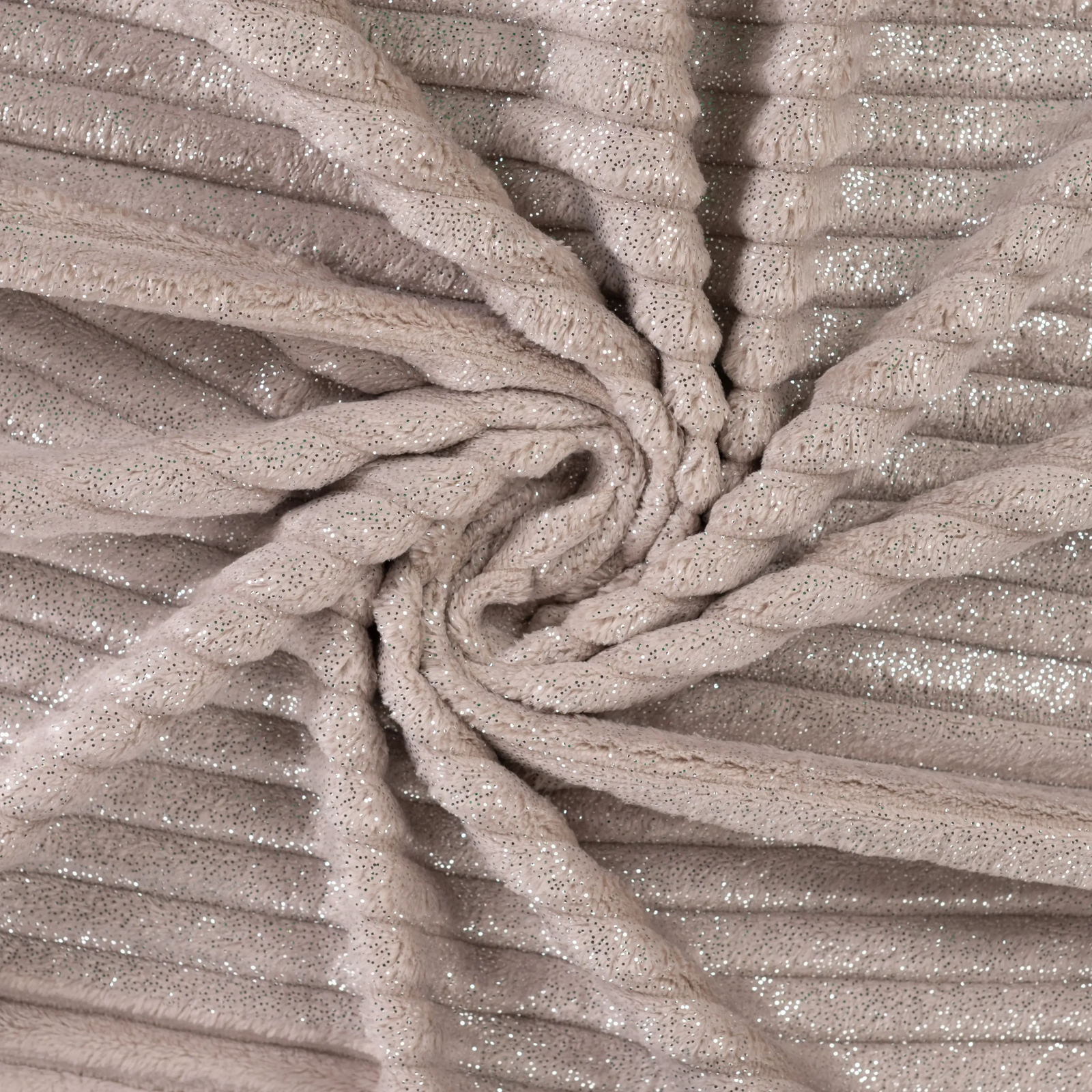 Glitzer Cuddle Binky Stoff - super weicher Wellnessfleece