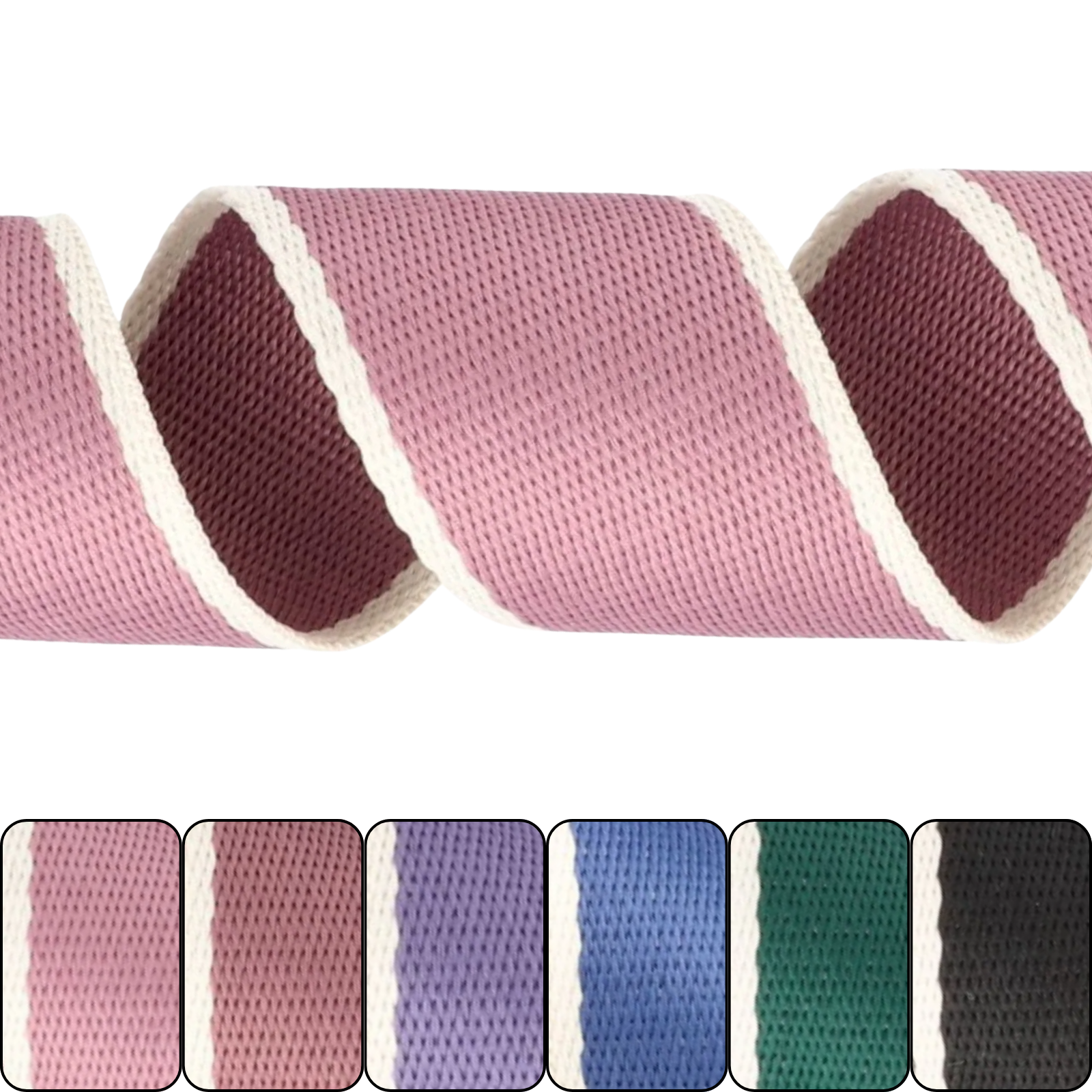 Gurtband Polyester-Baumwolle 38 mm