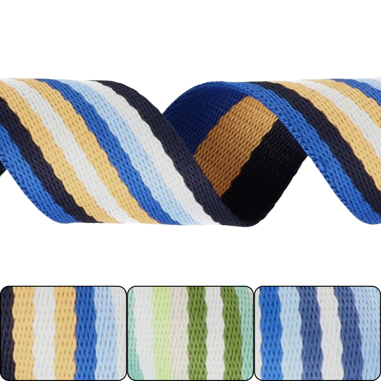 Gurtband Polyester-Baumwolle 38 mm