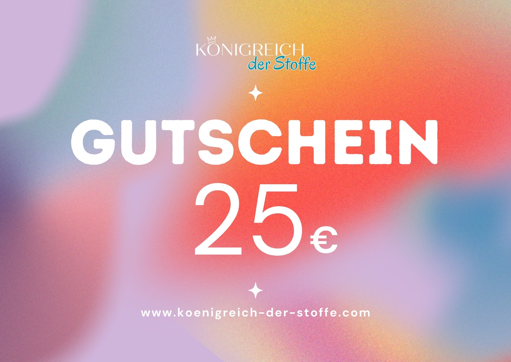 🎁 Königreich der Stoffe - Gutschein