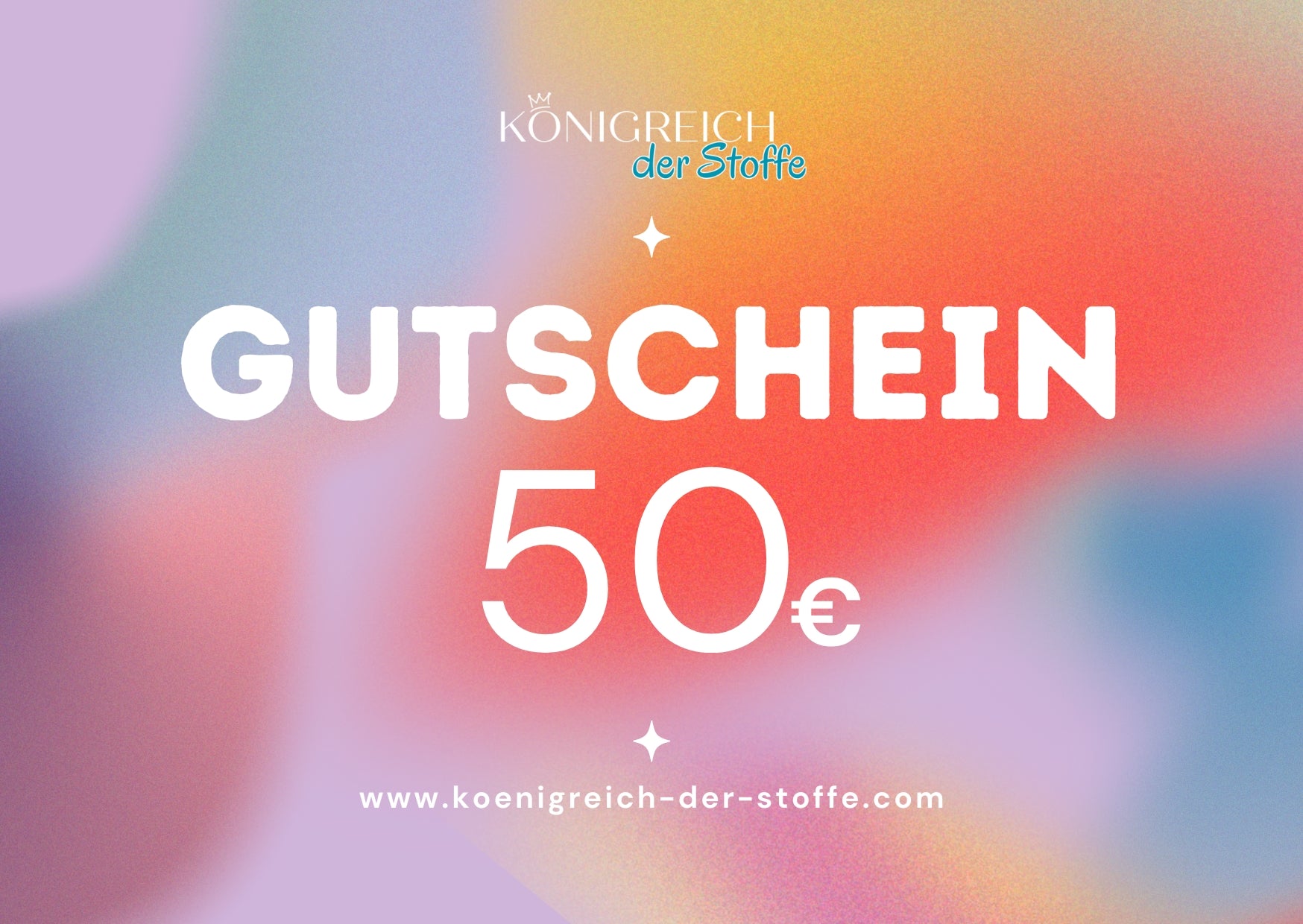 🎁 Königreich der Stoffe - Gutschein