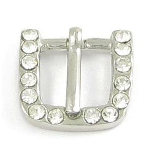 Verschlussschnalle mit Strass - 10mm