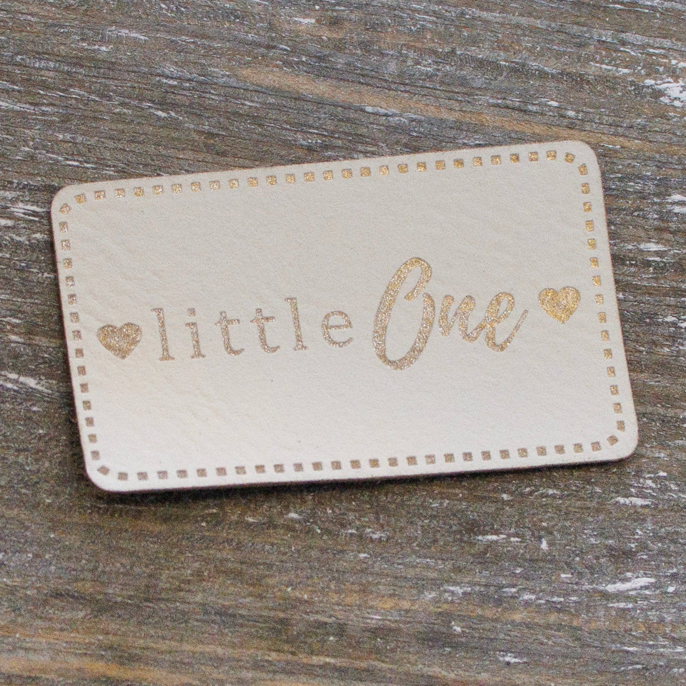 Label Kunstleder KDS - Little One