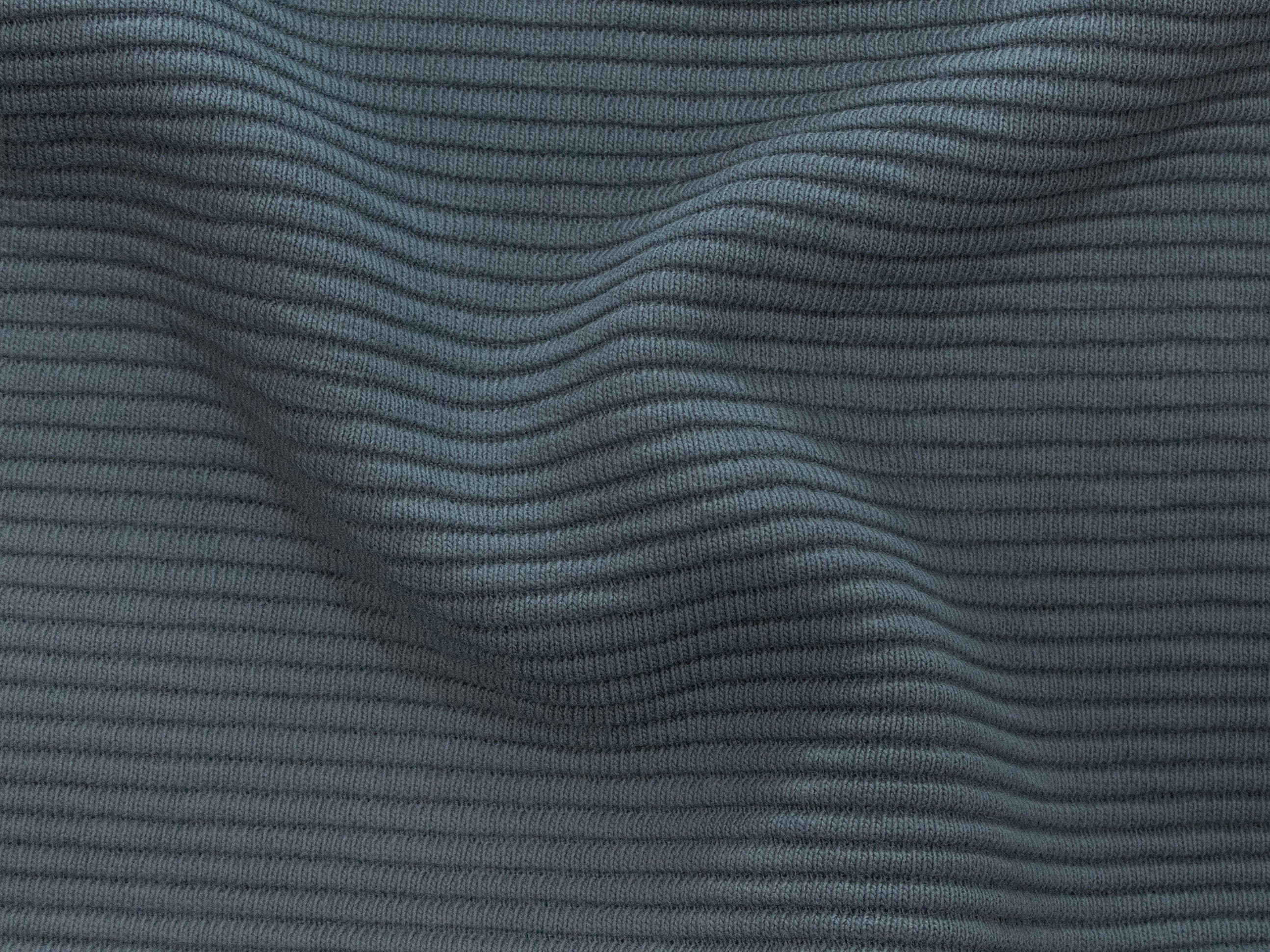 Jersey Ottoman Stoff Querrippe