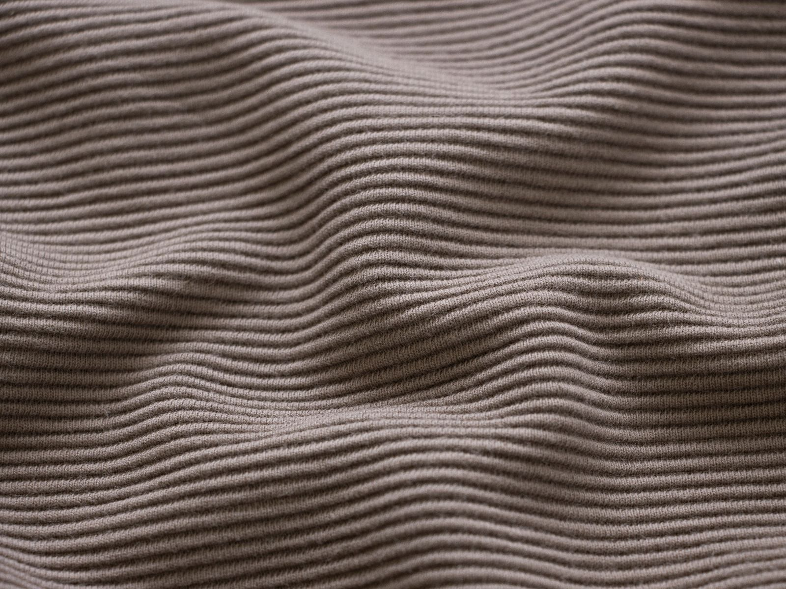 Jersey Ottoman Stoff Querrippe