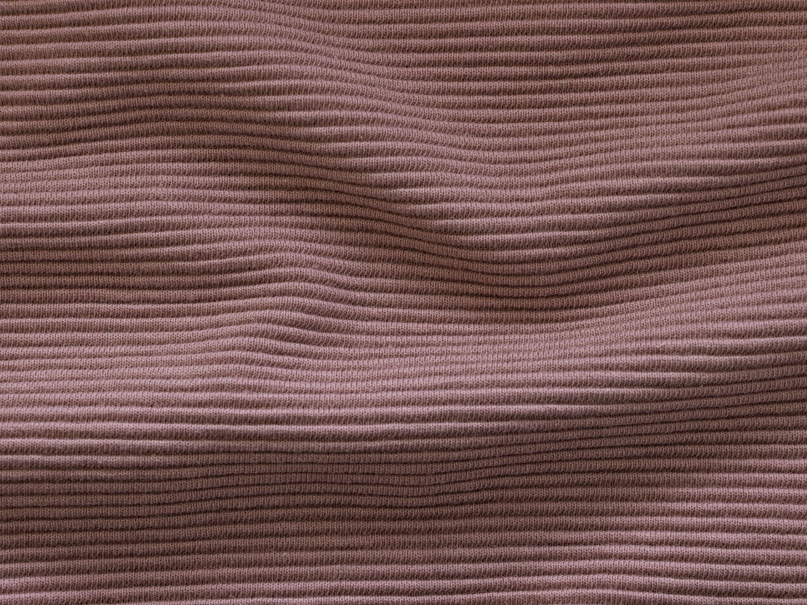 Jersey Ottoman Stoff Querrippe