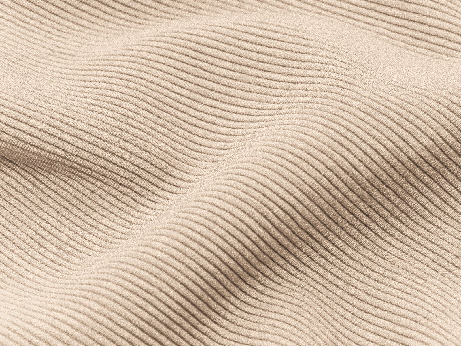 Jersey Ottoman Stoff Querrippe