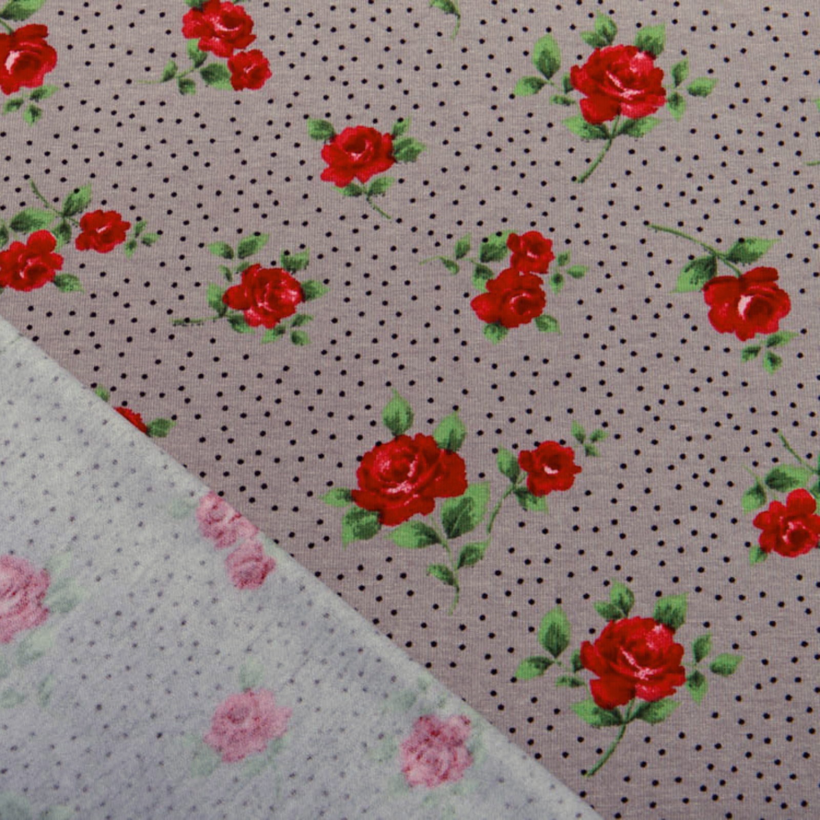 Jersey_Viskose_-_Rosen_auf_Punkten_-_beige