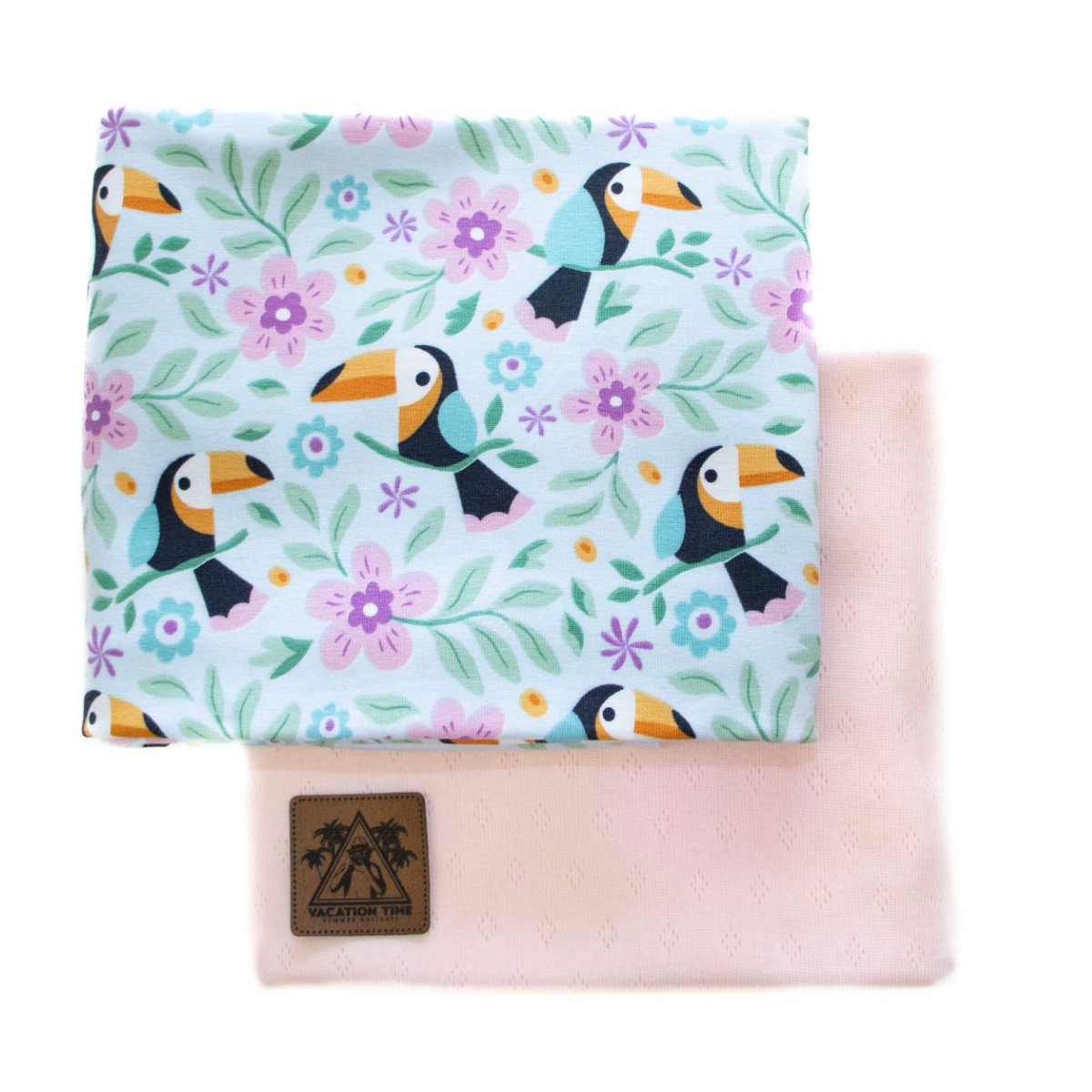 Jersey Stoffpaket + Label- Vögel