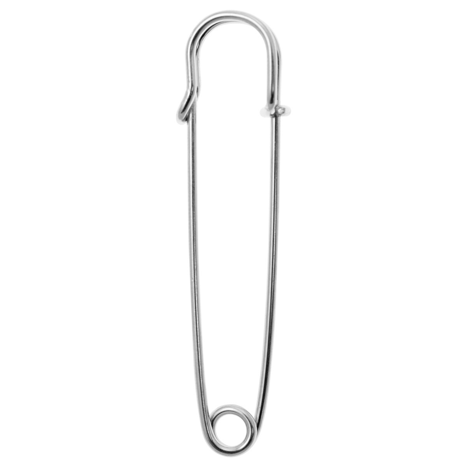 Kiltnadel 76mm silberfarbig