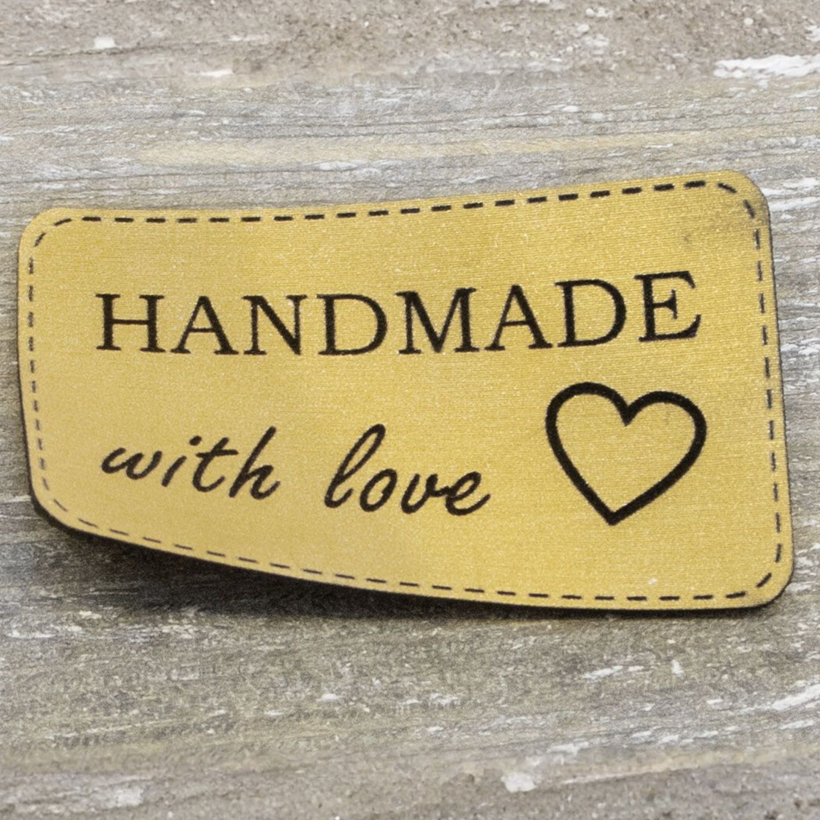 Label Kunstleder KDS - Handmade with love
