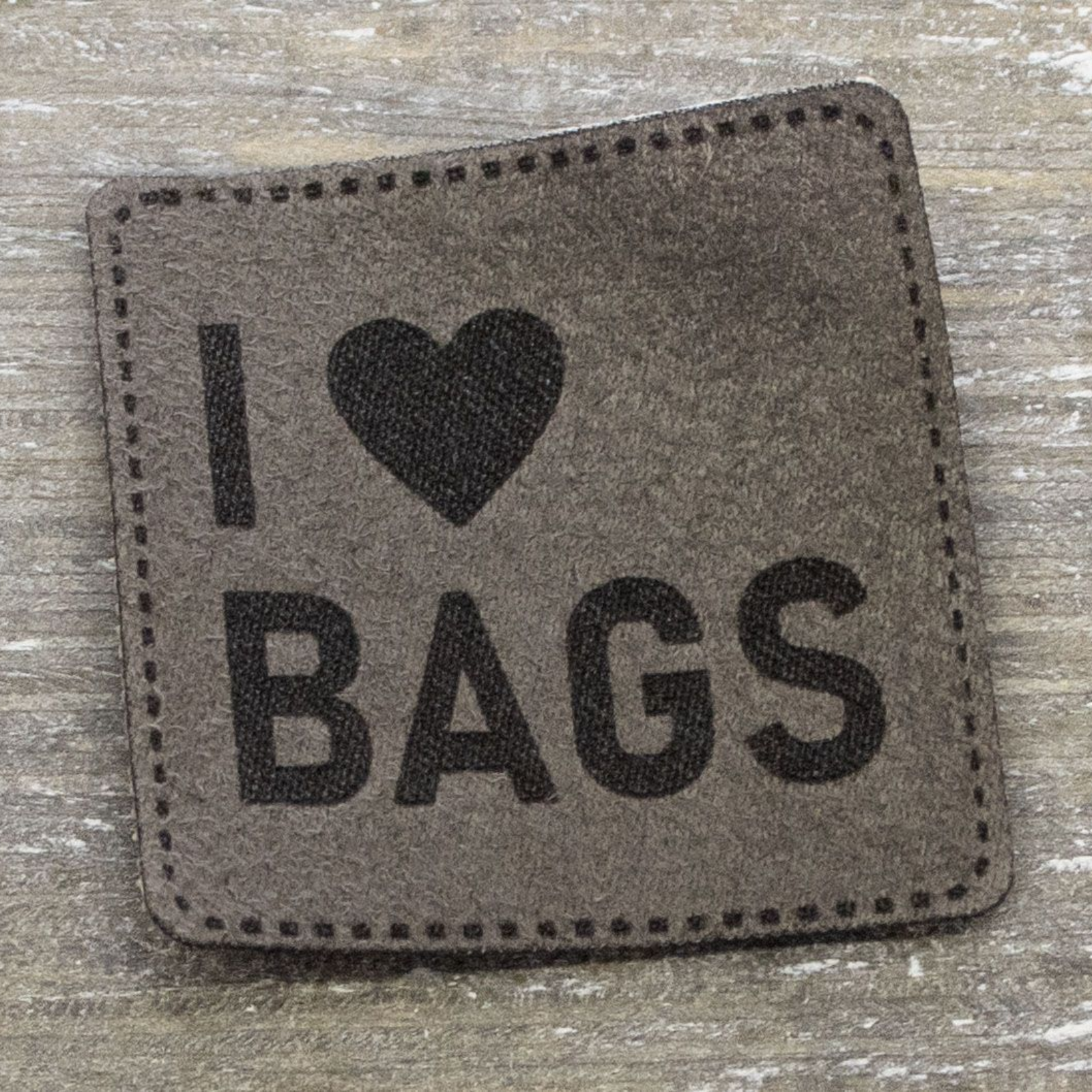 Label Kunstleder KDS - I ♥ BAGS