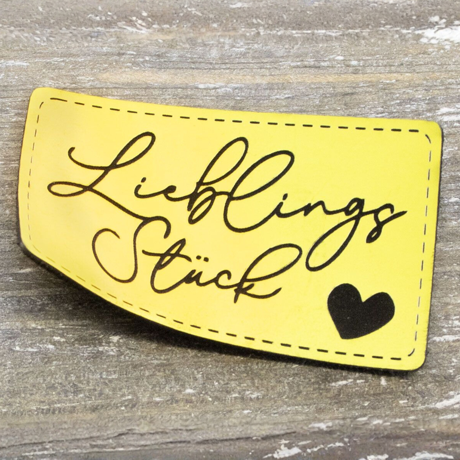 Label Kunstleder KDS - Lieblings-Stück ♥
