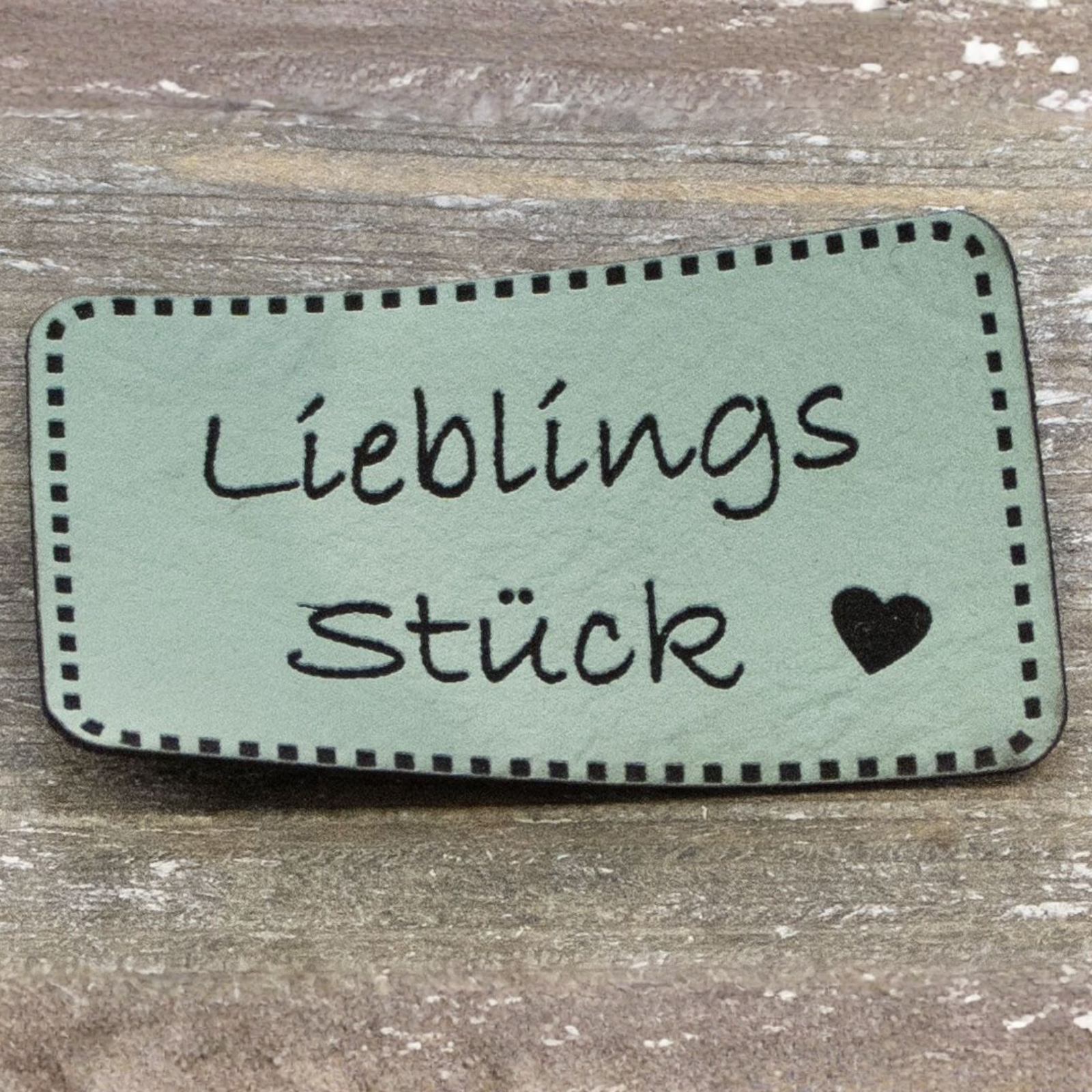 Label Kunstleder KDS - Lieblings-Stück ♥