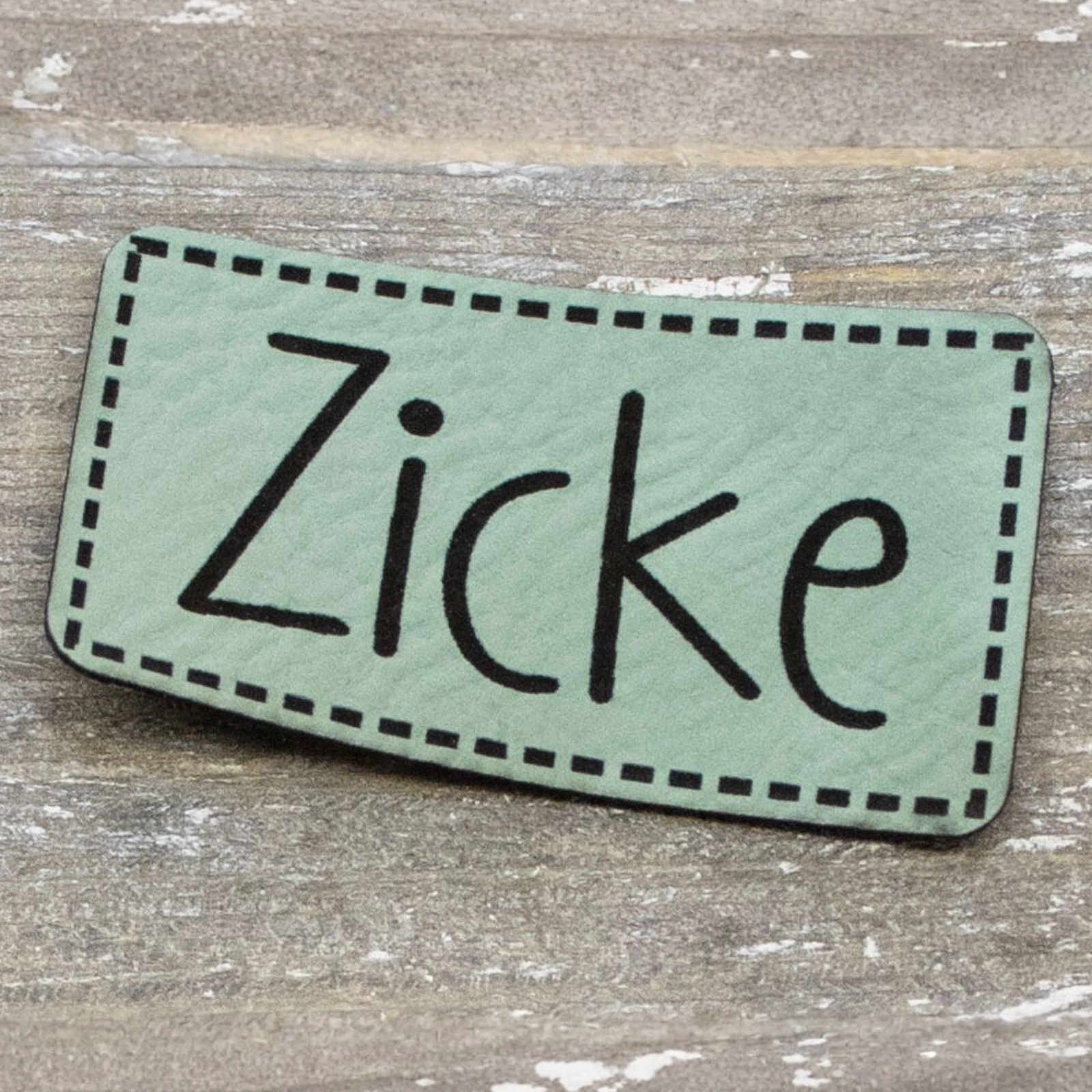 Label Kunstleder KDS - Zicke