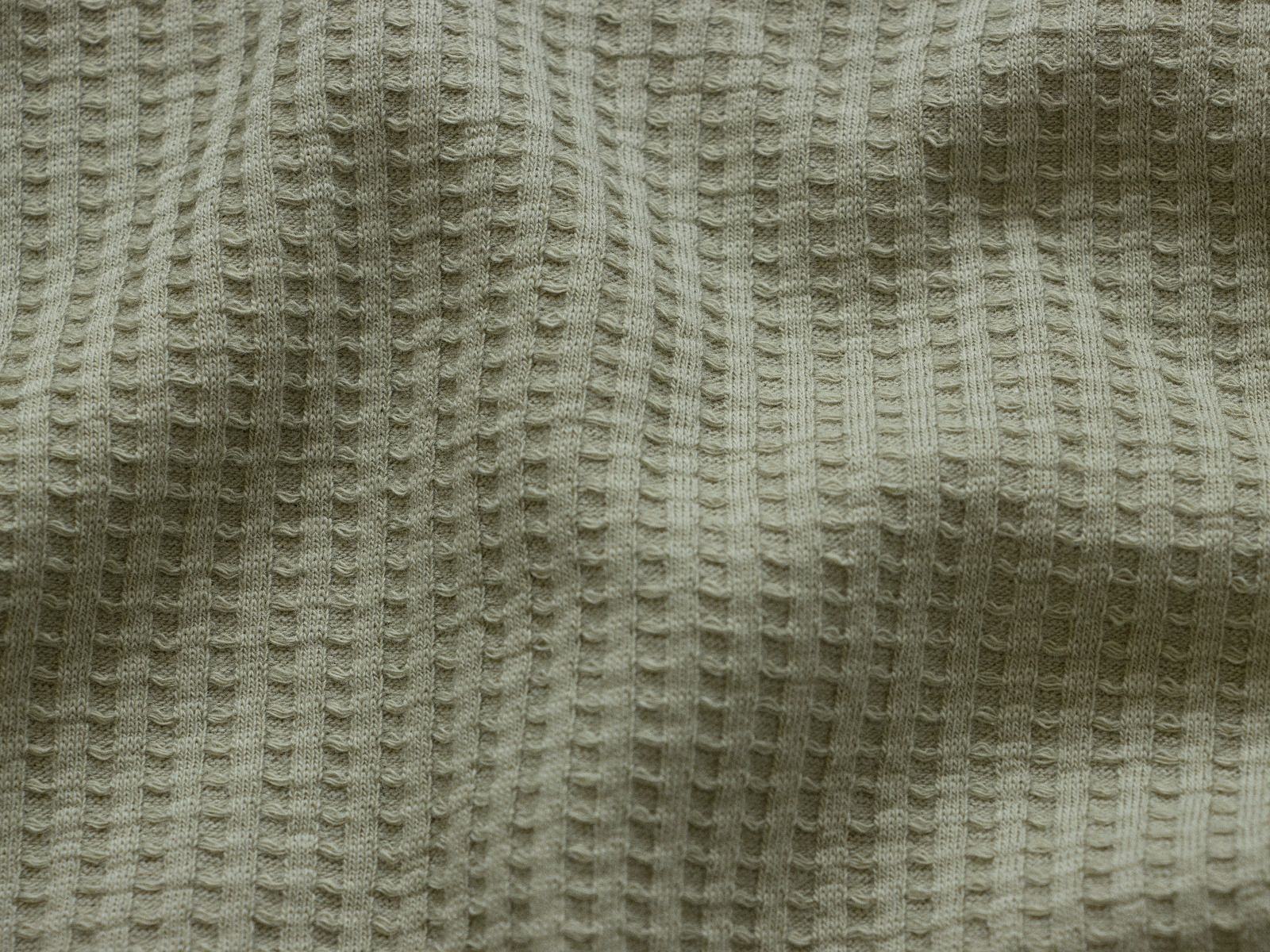 Leichter Waffeljersey Stoff