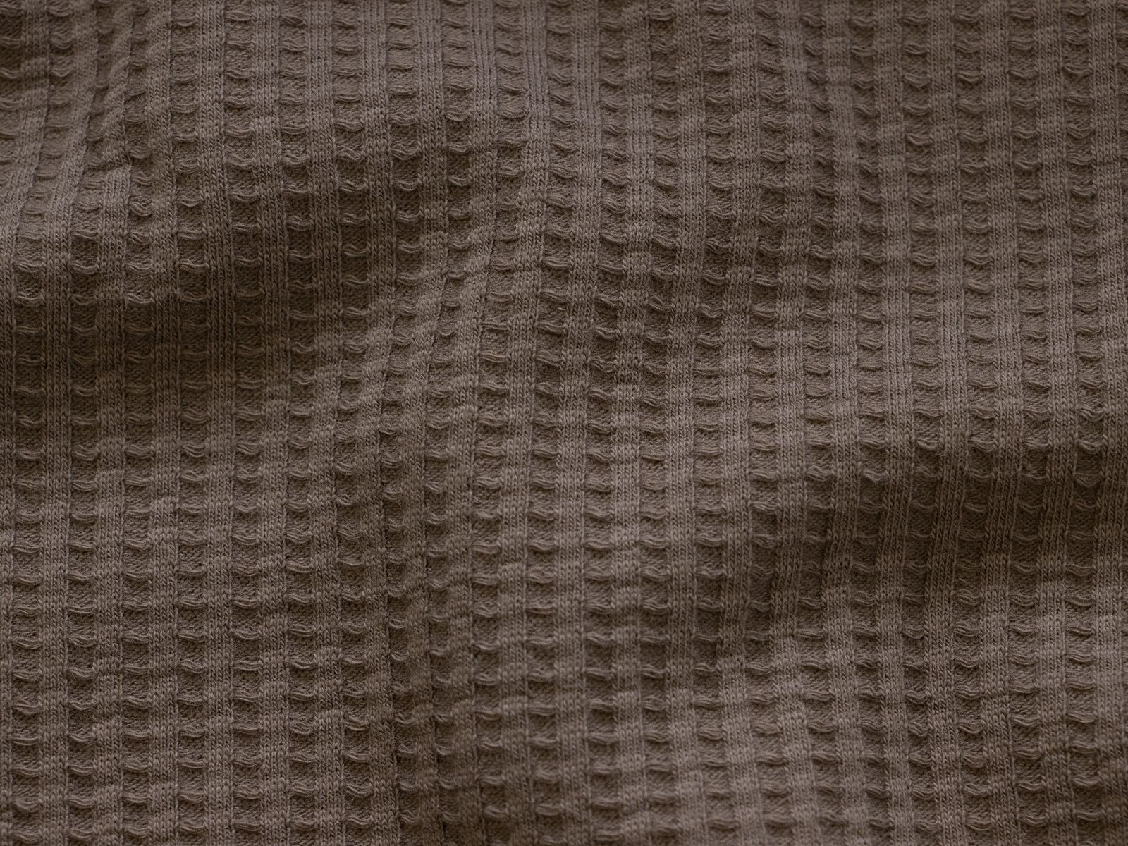 Leichter Waffeljersey Stoff