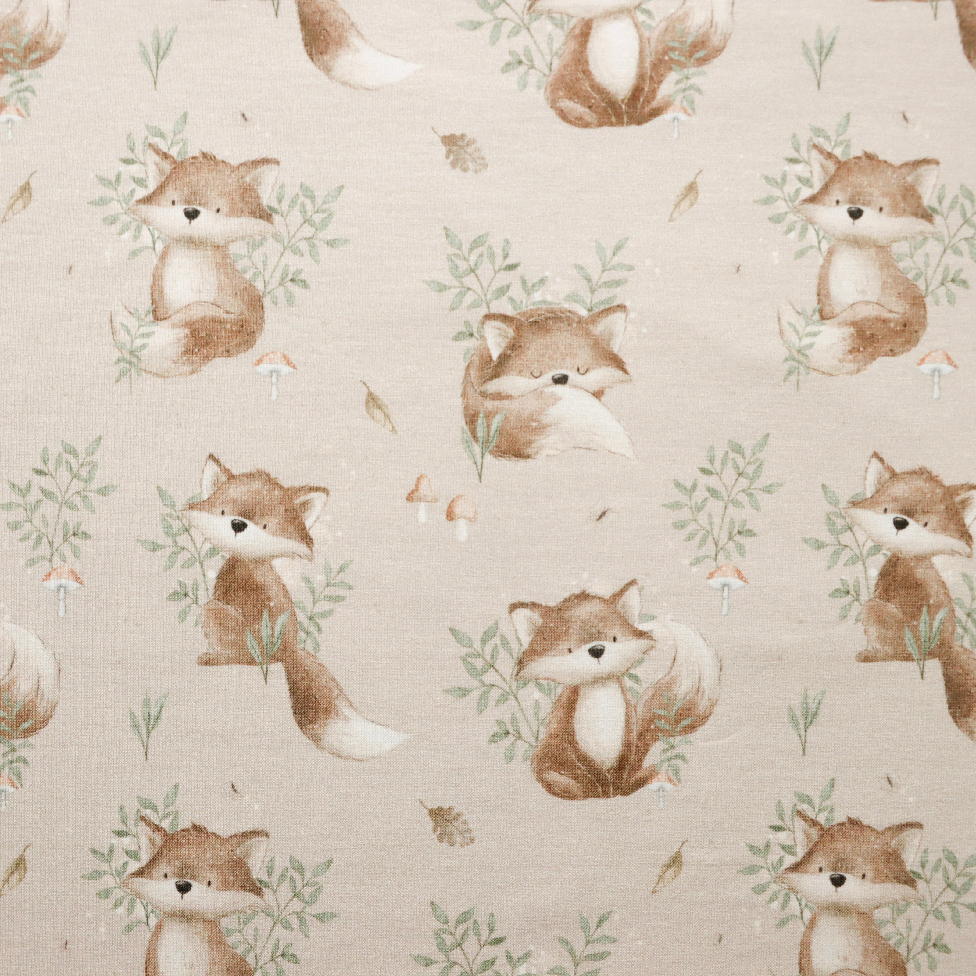 Jersey Swafing -Ludos Lieblinge - Füchse - hellbeige