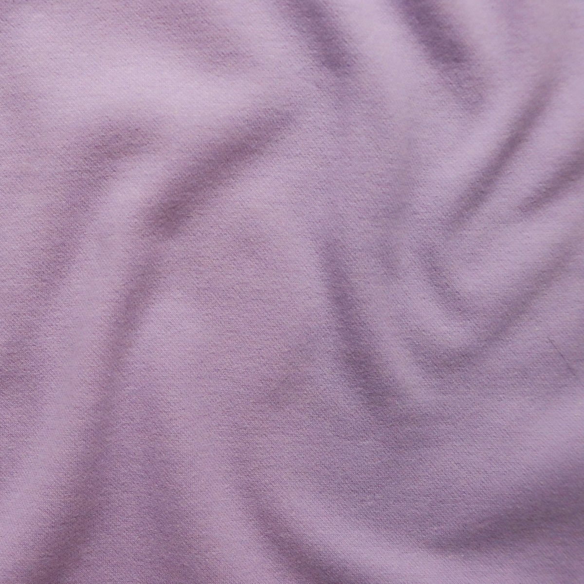 Eigenproduktion Jacquard - Sweat gebürstet - uni