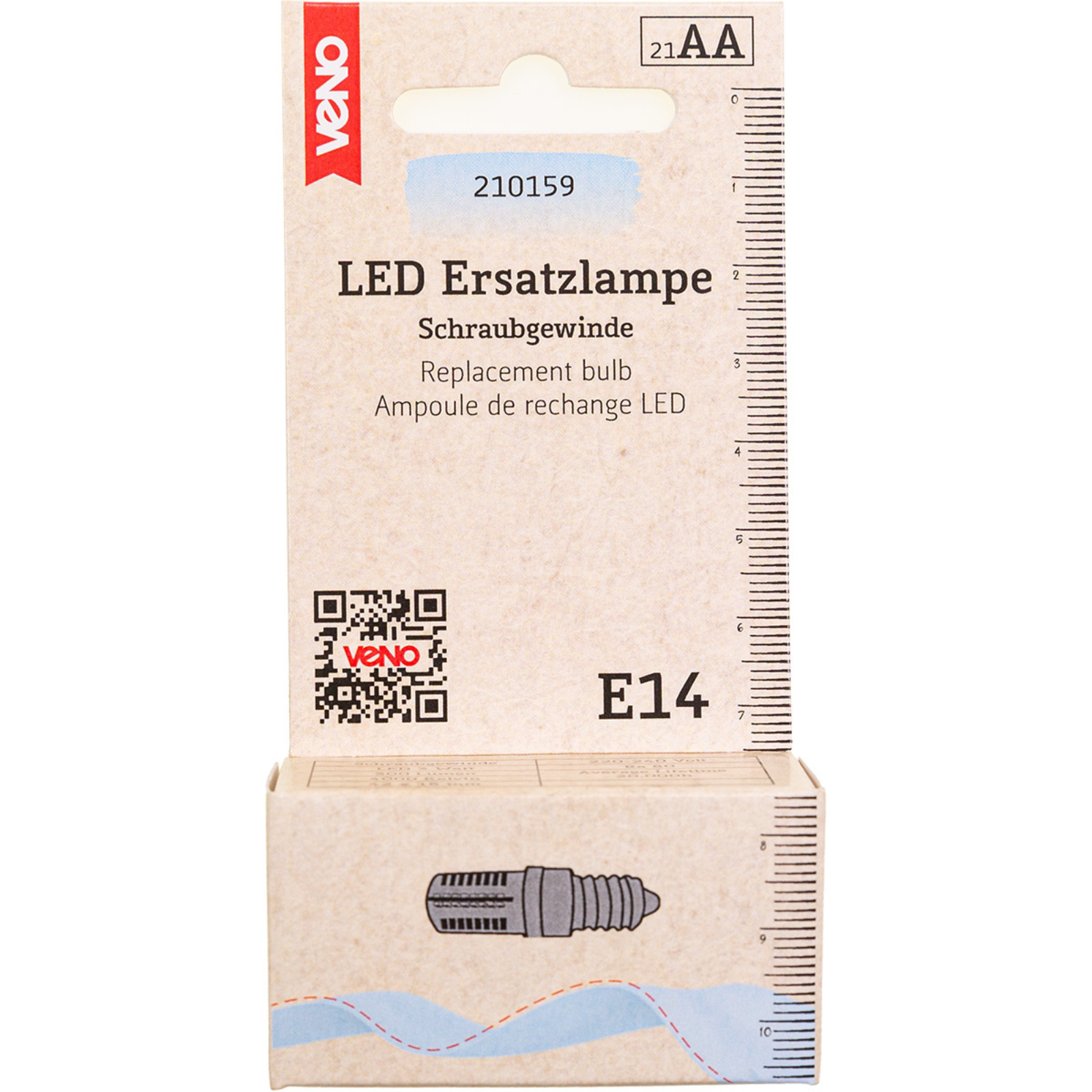 Nähmaschine LED Ersatzlampe Schraubgewinde