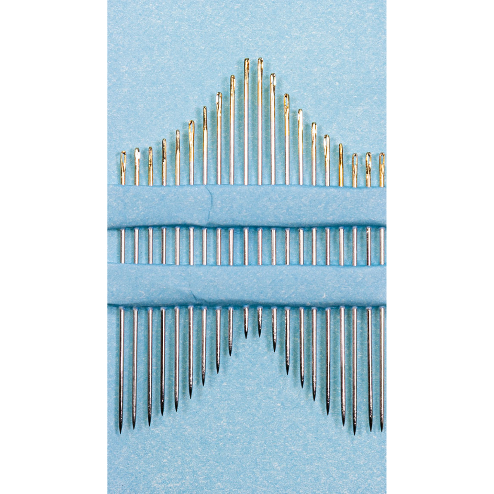 Nähnadeln lang No. 7 - Goldöhr - 20 Stück