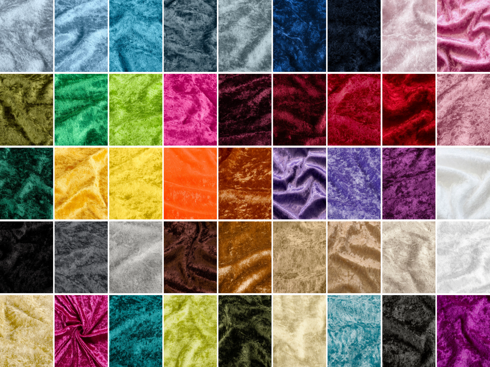 Pannesamt Velours Stoff - uni