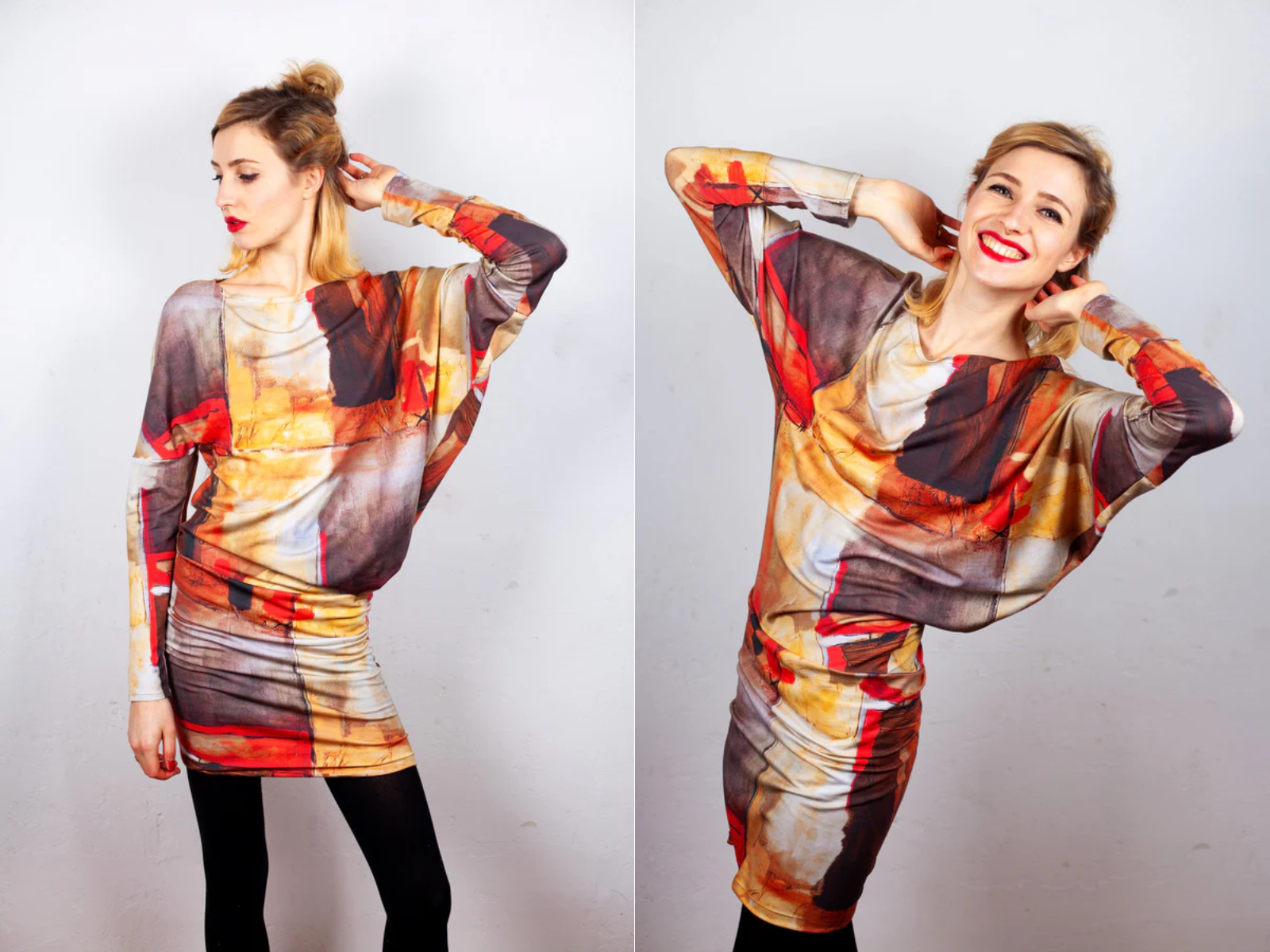 Papierschnittmuster Premium Jerseykleid Liv