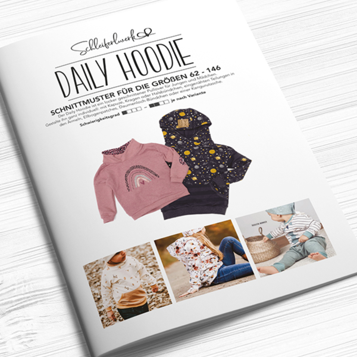 Papierschnittmuster - Daily Hoodie