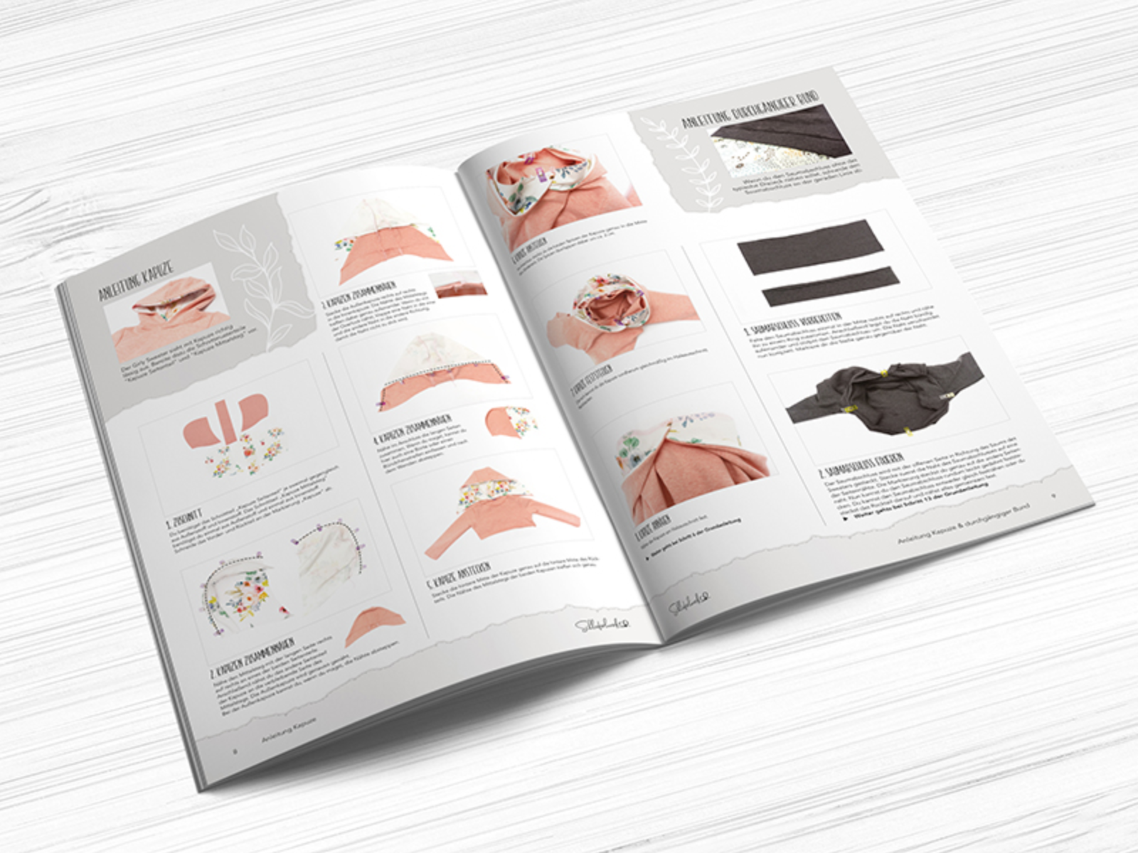 Papierschnittmuster - Girly Sweater