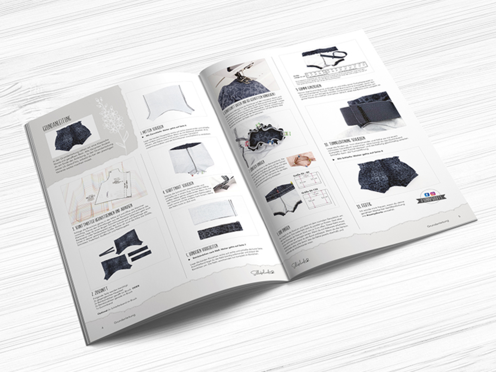 Papierschnittmuster - Sunny Shorts