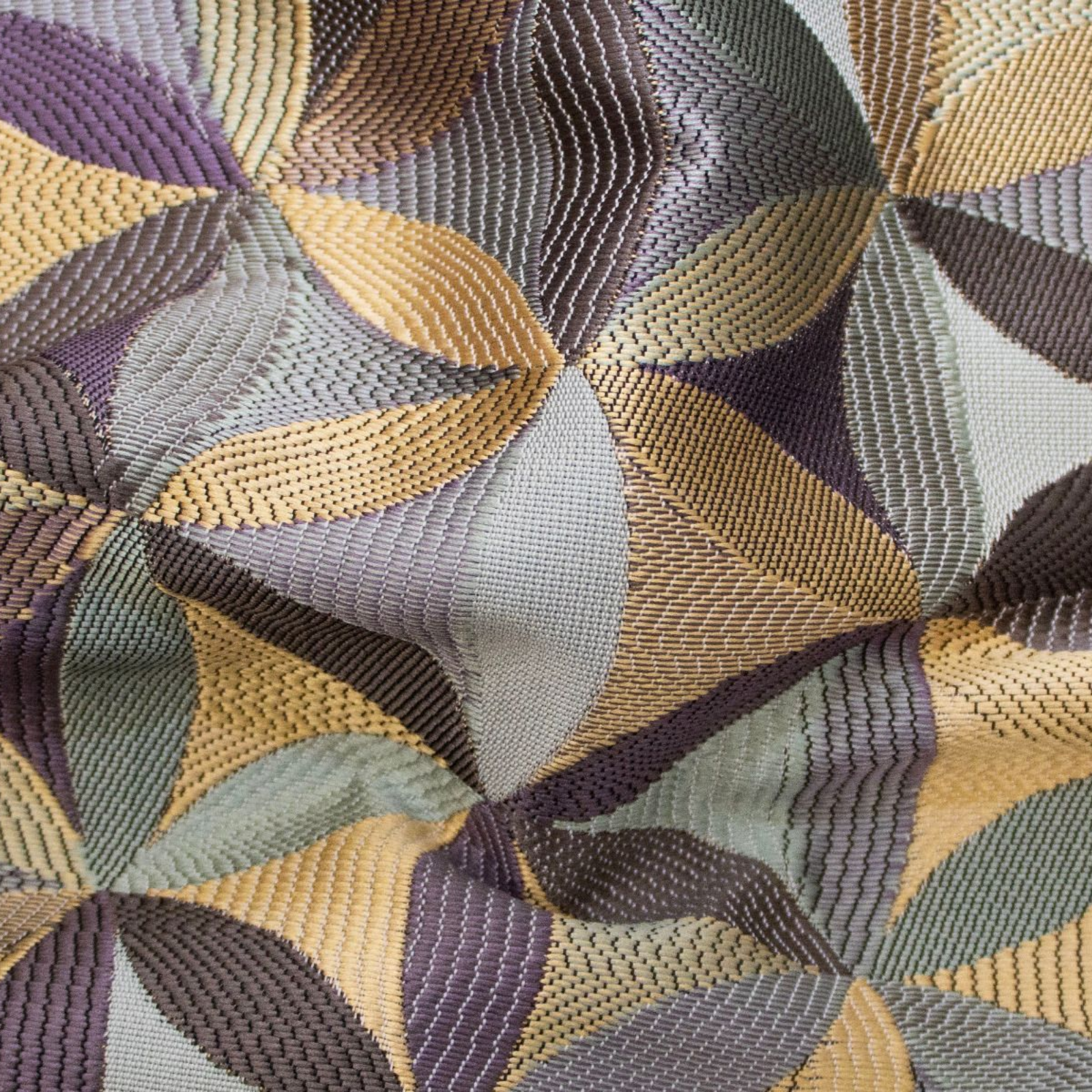 Premium Polster-, Deko- u. Taschenstoff - Geometrisches Muster - Jacquard