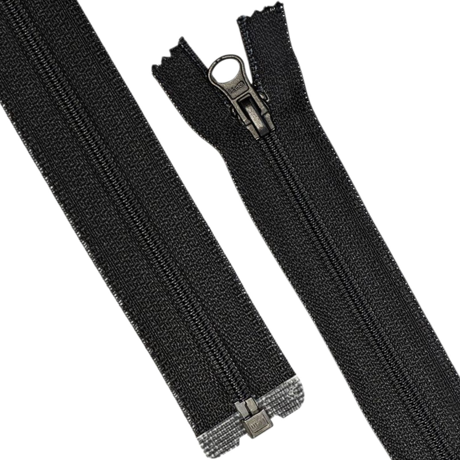 Reißverschluss teilbar 72 cm - schwarz