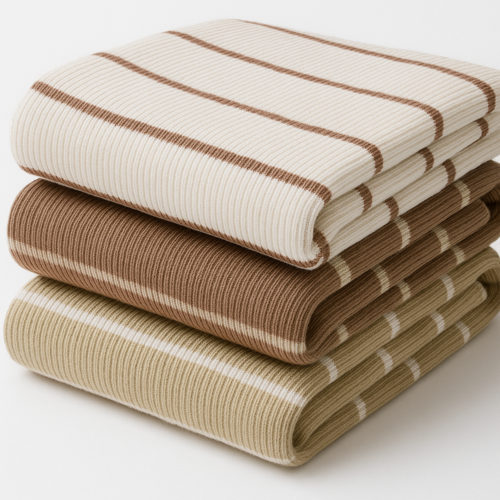 Ripp- Jersey Stoff - Streifen