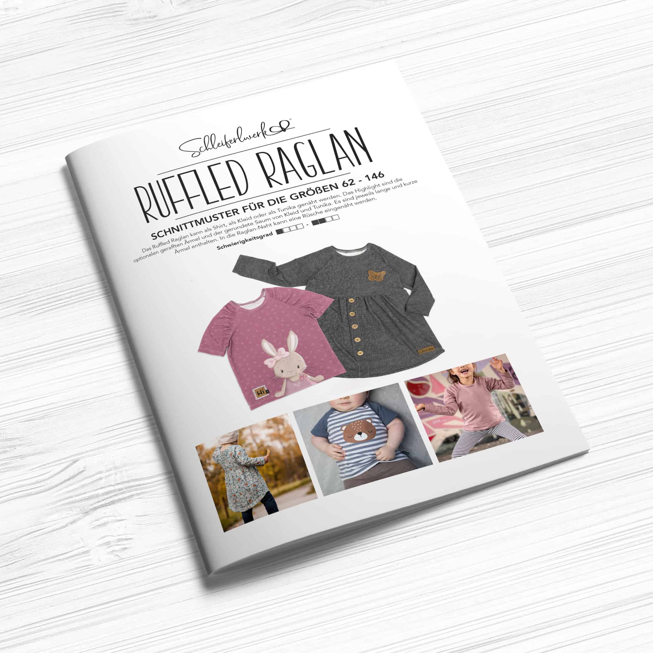 Papierschnittmuster - Ruffled Raglan