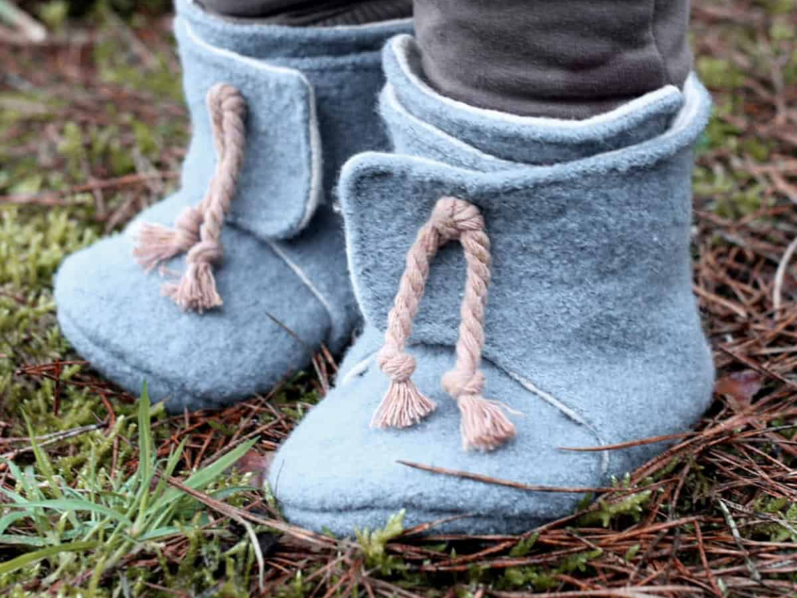 Papierschnittmuster - Walkschuhe