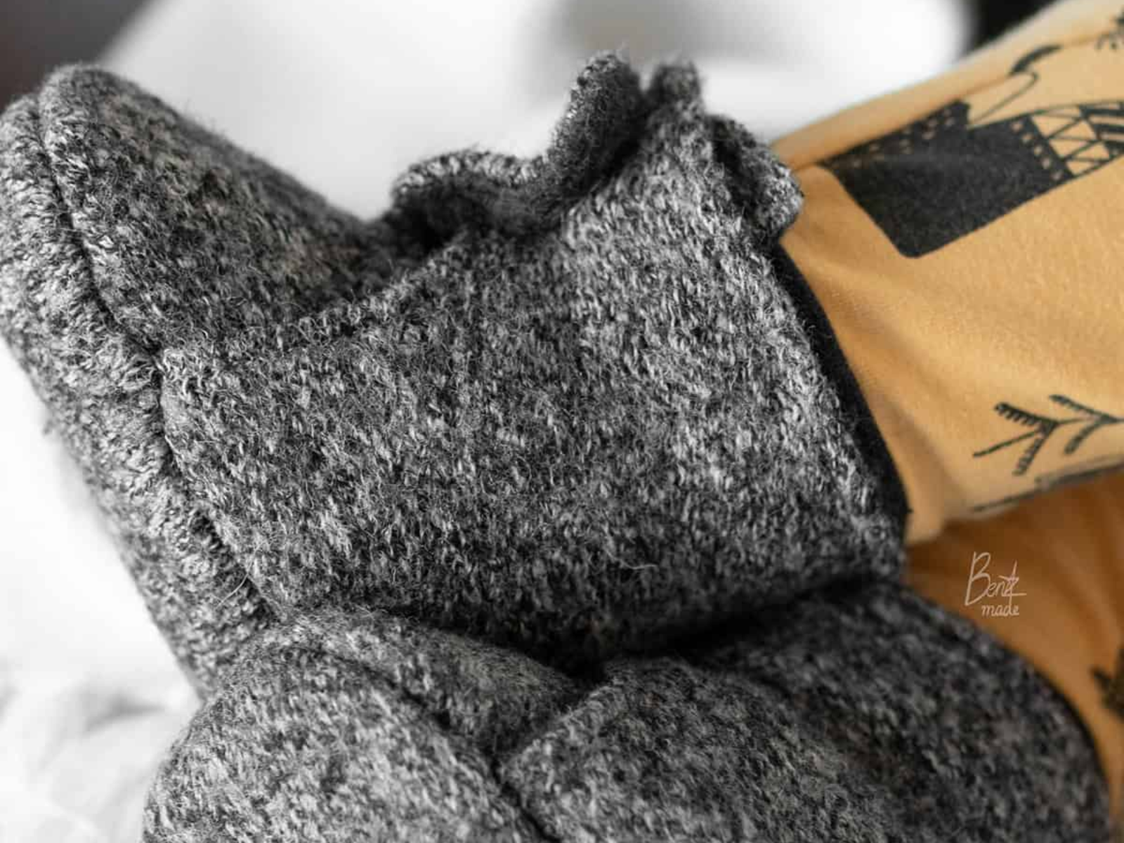 Papierschnittmuster - Walkschuhe