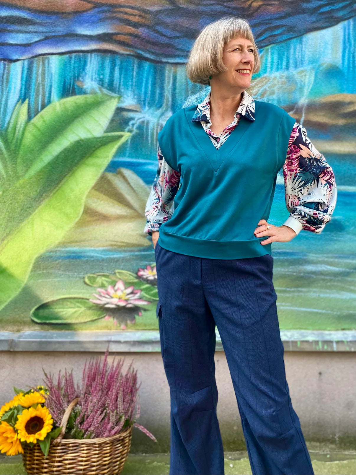 Papierschnittmuster Pullunder Bregenz