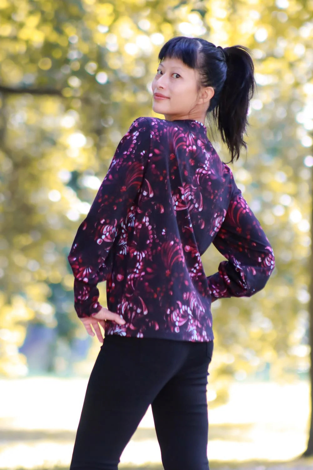 Papierschnittmuster Pulli Toni