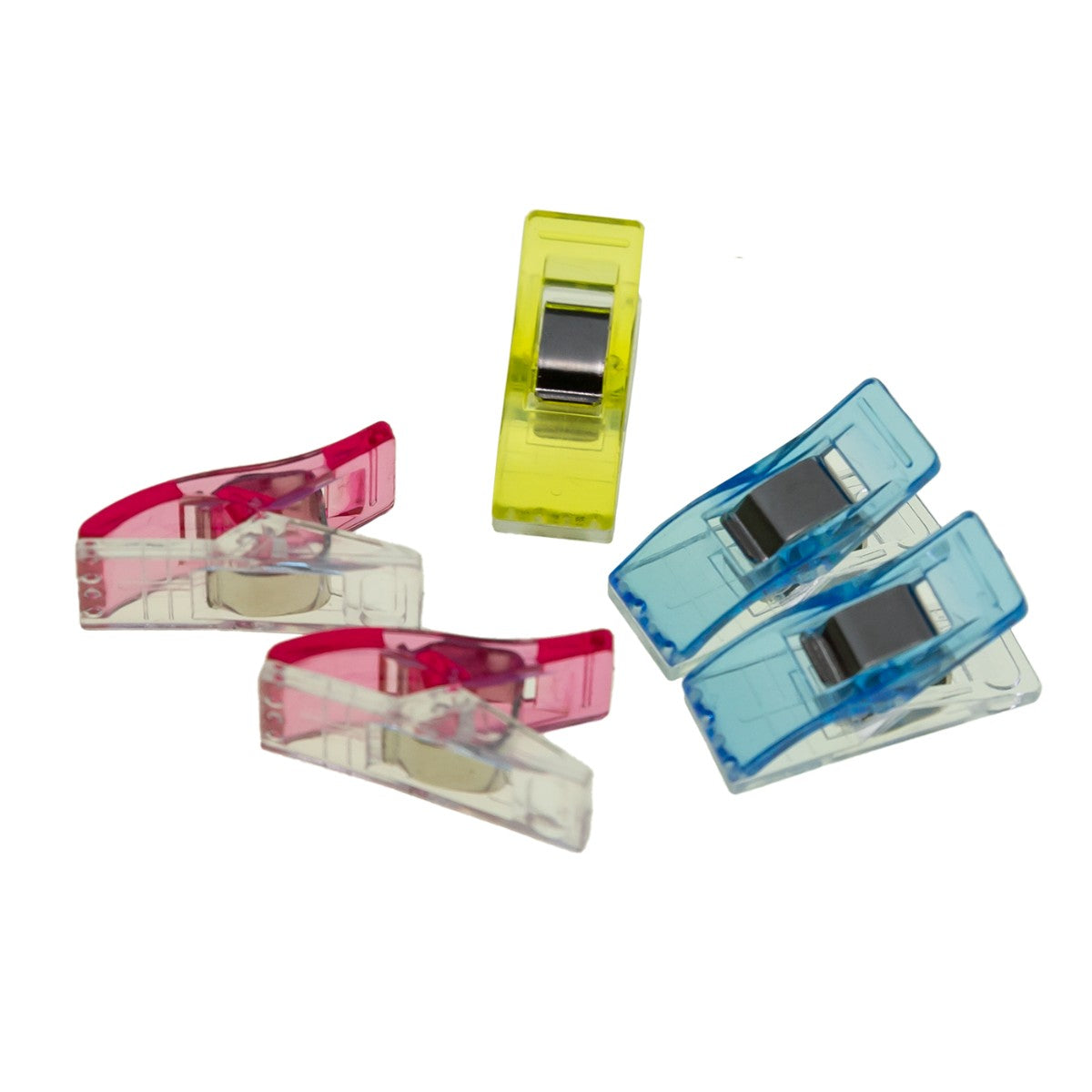 Stoff-Clips Medium bunt 10 Stück