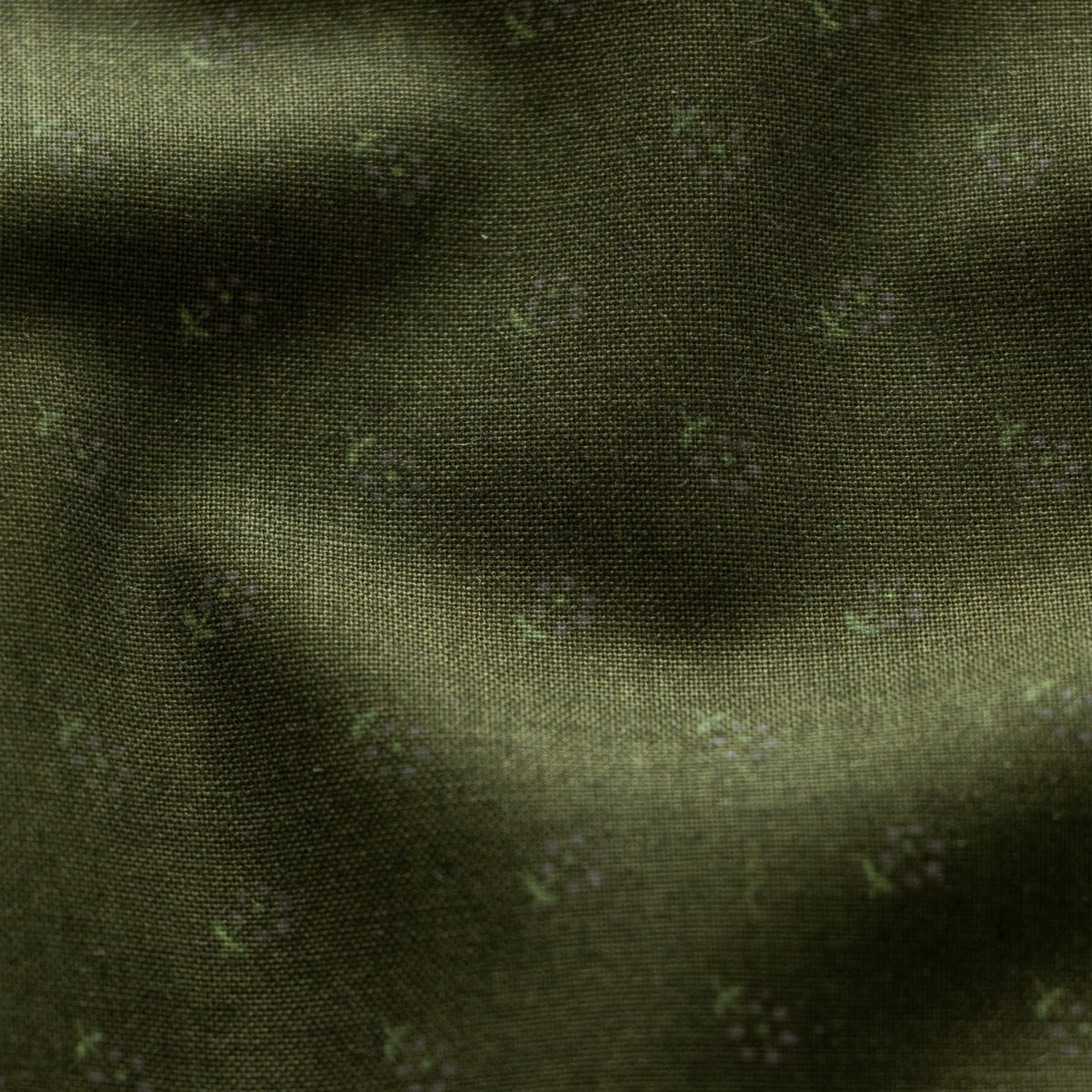 Webware Baumwolle Renforcé mercerisiert für Trachten - Blumenstempel