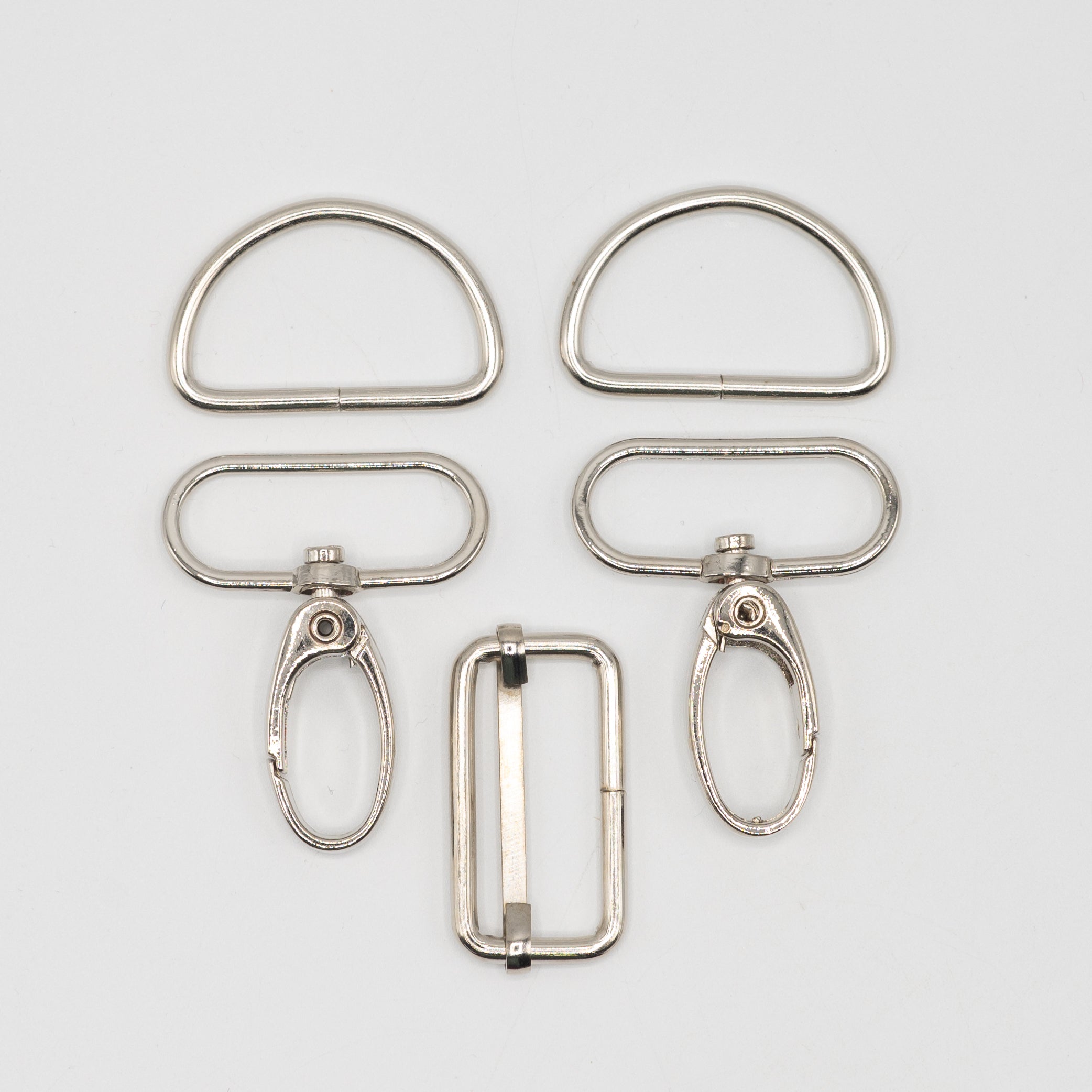 Taschenzubehör-Set - Silber