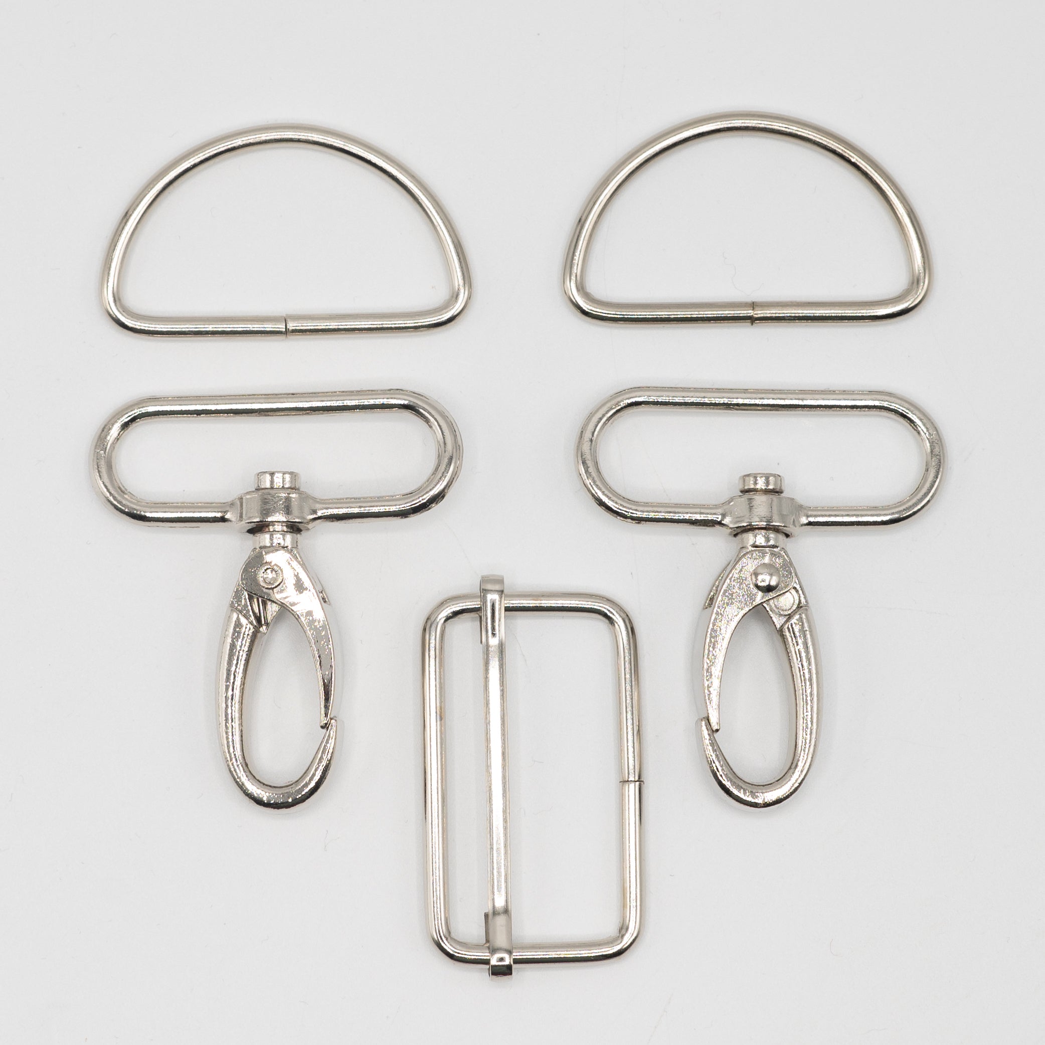 Taschenzubehör-Set - Silber