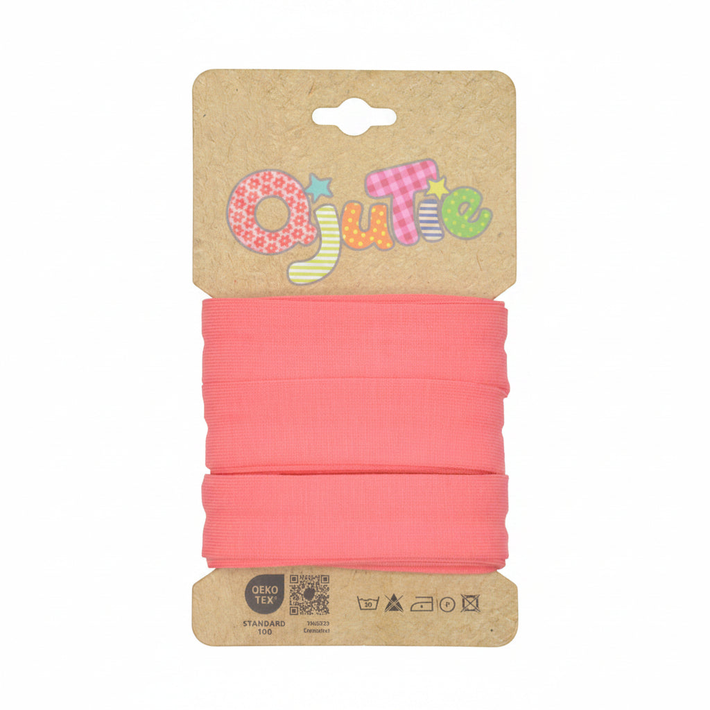 Jersey Schrägband gefalzt 20 mm - 3m Coupon