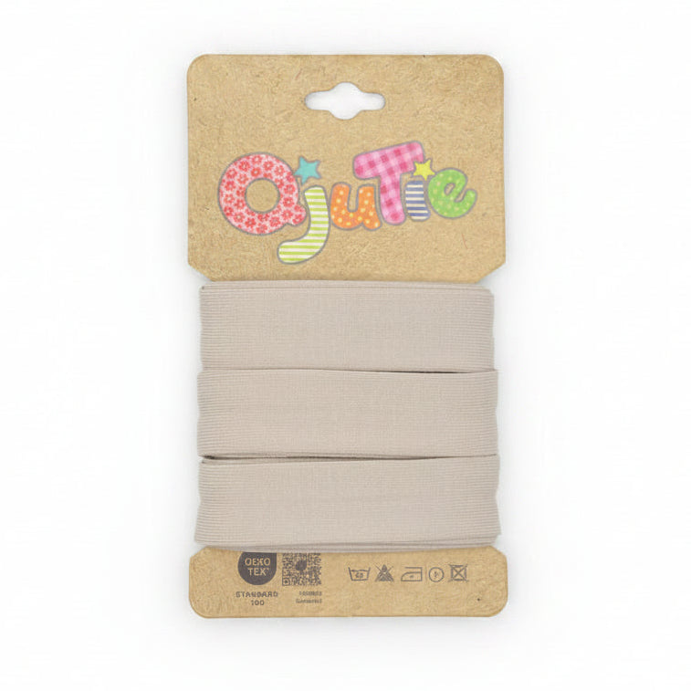 Jersey Schrägband gefalzt 20 mm - 3m Coupon