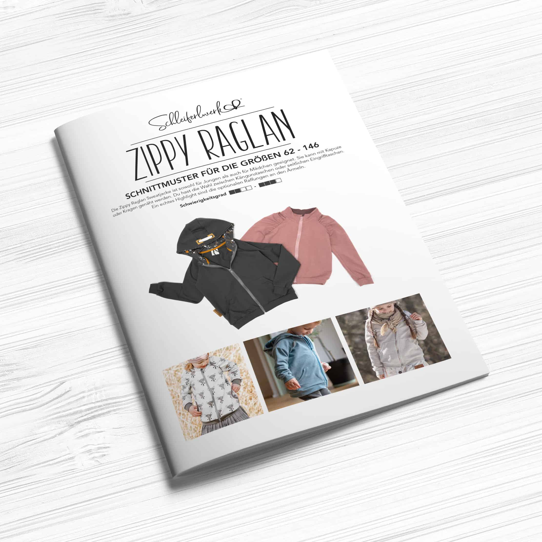 Papierschnittmuster - Zippy Raglan