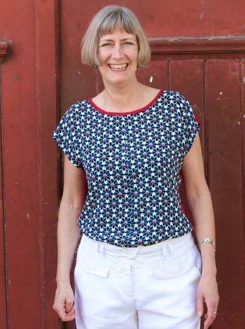 Papierschnittmuster Basicshirt Anna