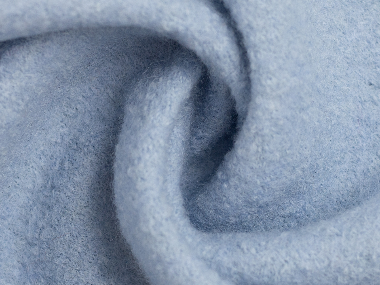 Wollwalk Stoff Naomi gekochte Wolle - uni