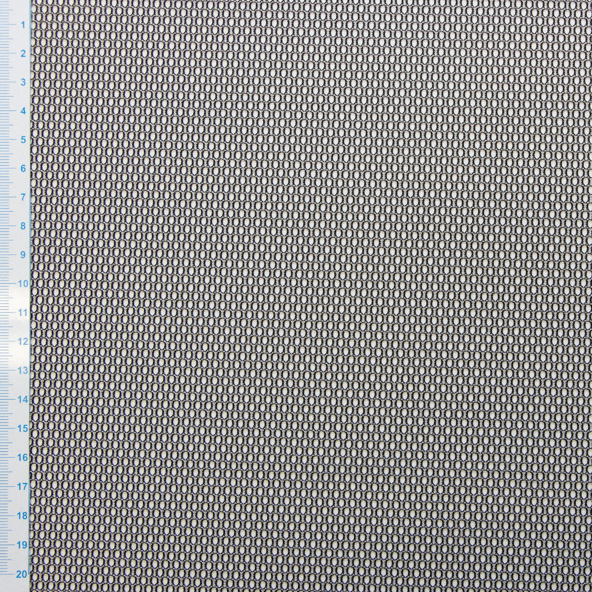 Mesh - Futterstoff - uni metallic grau