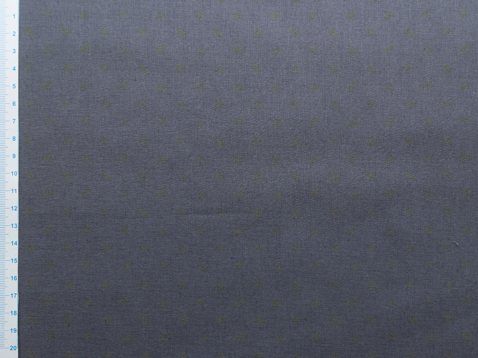 Webware Baumwolle Renforcé mercerisiert für Trachten - Streublumen - grau